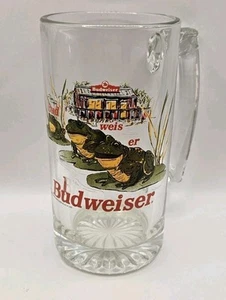 Vintage 1996 Budweiser Frogs "Bud Weis Er" Beer Stein - Picture 1 of 4