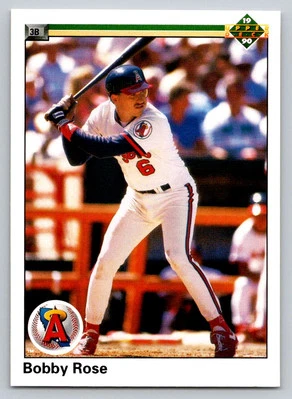 1990 Upper Deck #77 Bobby Rose - Image 1 of 2