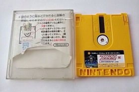 ZANAC/Pro wrestling FAMICOM DISK SYSTEM FCD Gamedisk and Box set tested-a1224-