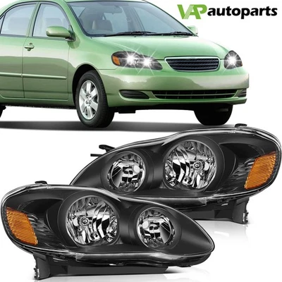 Conjunto de faros delanteros de repuesto para Toyota para Corolla 2003-2008 Foto 1 de 4