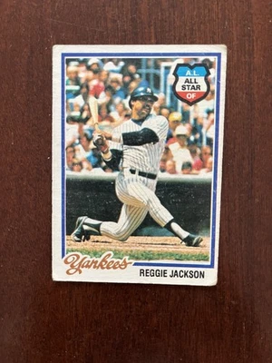 1978 Topps Baseball #200 Reggie Jackson New York Yankees Salón de la fama ¡Envío gratuito! Foto 1 de 2