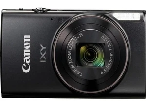 [Unused in Box] Canon PowerShot ELPH 360 IXY 650 Black Digital Camera JAPAN A507 - Picture 1 of 1