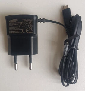 Samsung Original Micro-USB Pour Galaxy, etc. TRAVEL ADAPTER ETAOU10EBE - Photo 1 sur 3