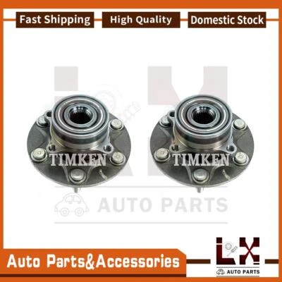 Timken Wheel Bearing and Hub Assembly Front Set Of 2 Fits Montero Mitsubishi Foto 1 de 4