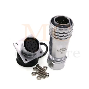 WEIPU SF20 5A 9 Pin Aviation Plug Socket,Industrial Electrical Power Connector - Picture 1 of 7