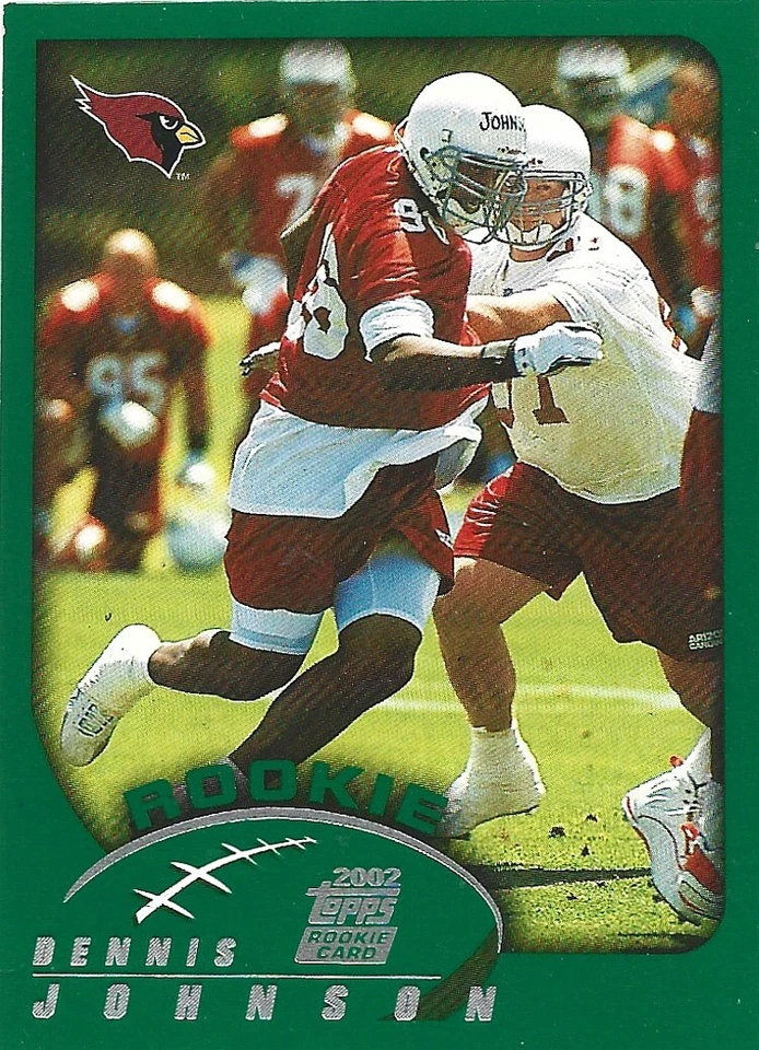 2002 Topps #327 Dennis Johnson rookie card, Kentucky Wildcats star - Image 1 of 1