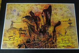 New Disc Golf Art Print-11 x 17 Created 2022 - Picture 1 of 2