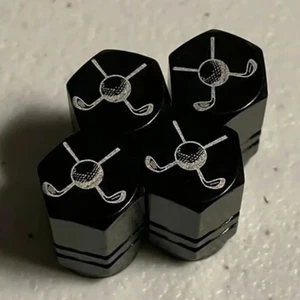 golf cart tire valve stem caps, 4pk - Picture 1 of 1