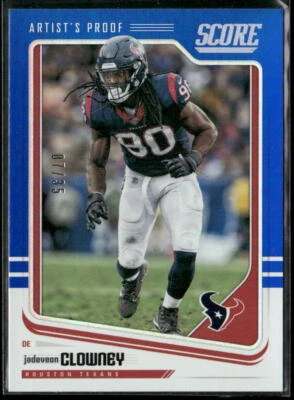2018 Score Jadeveon Clowney 130 Artist's Proof SN Houston Texans - Image 1 of 2