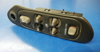 Pontiac Grand Am LH 2001-2005 interruptor de ventana eléctrica maestro del lado del conductor OEM Foto 1 de 4
