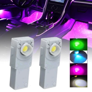 2x LED Illumination Assembly Lamp Car Interior Floor Atmosphere Light for Toyota - Foto 1 di 16