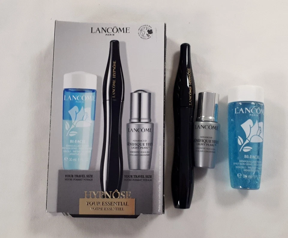 LANCÔME COFFRET MASCARA HYPNÔSE + 2 Mini PRODUITS /EBOL - Photo 1/1