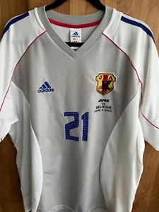 Authentic & Rare Adidas Japan 2002 W/C Football Shirt Away XL  - Picture 1 of 9