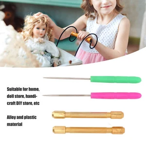 Doll Hair Wig Reroot Tools Fine Workmanship Holder Set For Home Use FER - Picture 1 of 24
