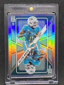 Tyreek Hill RARE PLAYING CARD REFRACTOR INVESTMENT CARD SSP PANINI DOLPHINS - Picture 1 of 2