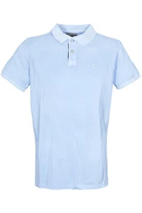 Camp David Maglia Polo Camicia Uomo Manica Corta Cotone Blu M L XL XXL 3XL - Picture 1 of 4