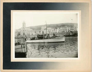 FOTO Sanchez Port-Vendres, Die Kirche Kai Segelboot Boot Navigation - Bild 1 von 2