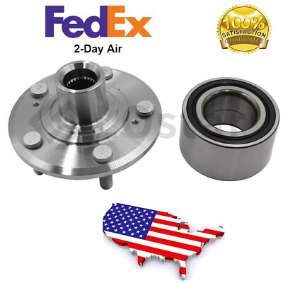 Front Wheel Hub & Bearing Assembly Fits 97-01 Honda CR-V Prelude - Imagem 1 de 4