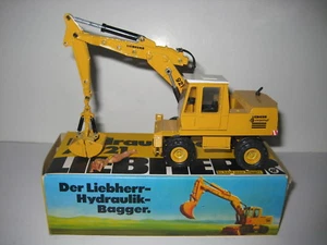 LIEBHERR A 921 SERIE B BAGGER GREIFER MOBIL #2821.4 CONRAD 1:50 OVP - Picture 1 of 1