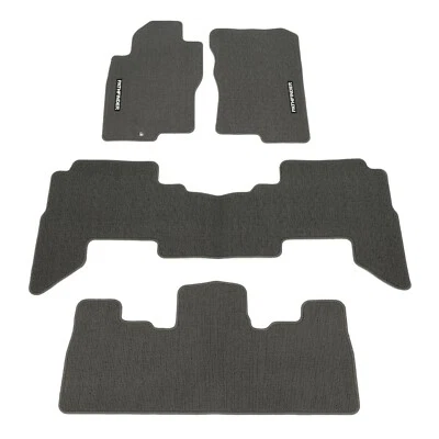 2005 Nissan Pathfinder уголь ковровое покрытие напольные коврики комплект OEM новый подлинный - Изображение 1 из 3