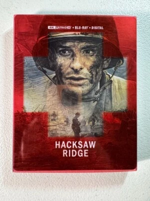 Hacksaw Ridge 4K UHD Blu-ray SteelBook w/ Slipcover - Perfect Condition - image 1 of 4