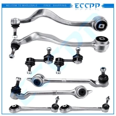 8pcs For 1997-2002 03 BMW 525i 528i 530i Front Rear Control Arms Sway Bar Links Foto 1 de 4