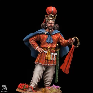 Shapur I ‘The Great’ Sassanid King 54mm Painted Tin Toy Soldier | Art - Picture 1 of 3