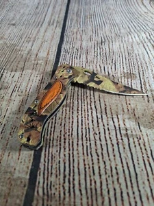 Brand New Unbranded Camo Pocketknife - Picture 1 of 4
