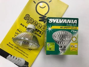 SyLVANIA 0022274 Halogen lamp Hi-Spot ES63 230V 75W GU10 25° warm white - Picture 1 of 3