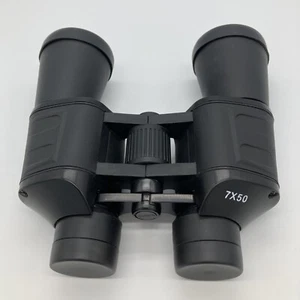 Unbranded Multipurpose Binoculars 7X Magnification 50mm Lens Diameter Black EUC - Picture 1 of 9
