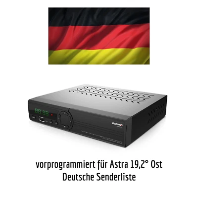 Ricevitore satellitare HD preinstallato elenco canali tedeschi FULL HD HDMI AMIKO-HD8265+ - Immagine 1 di 4
