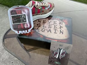 New Mache Runner “Don’t Sleep” Freddy Krueger sneakers w/ Limited Edition Laces - Picture 1 of 10