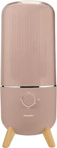 Stylish Taupe Ultrasonic Humidifier with Long Runtime & Visible Cool Mist - Picture 1 of 9