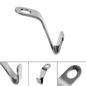 Helm -Hakenbügel -Lagerhalter Zubehör Universal Silber Für Yamaha Nmax Xmax Nvx - Picture 1 of 12