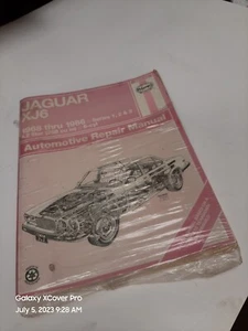 Jaguar XJ6 1968 a 1986 4,2 litros (258 pulgadas cúbicas) 6 cilindros Haynes manual de reparación nuevo en stock  - Imagen 1 de 4