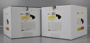 Juego de 2 luces puntuales loft de DeMarkt negro metal lámpara de pared Spot KR2-E2 - Imagen 1 de 4