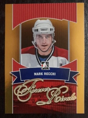 2012 - 2013 ITG Mark Recchi Forever Rivals Gold/30 #43 Hockey Card - Image 1 of 2