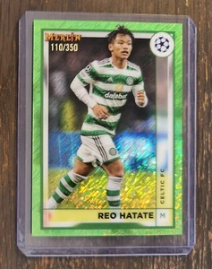 2023 Topps Merlin Reo Hatate Neon Green Shimmer Refractor #/350 Celtic - Picture 1 of 2
