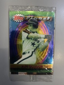 Topps Superstar Sampler Pack JEFF BAGWELL Set of 3 Finest Stadium Club SEALED!!