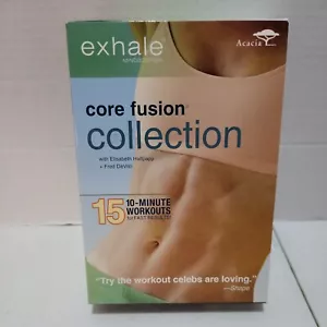 Exhale: Core Fusion Collection (DVD, 2010, 3-Disc Set) Workout Exercise Acacia - Foto 1 di 6