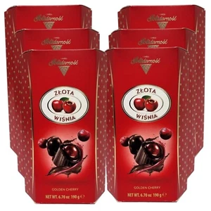 Solidarność Złota Wiśnia Golden Cherry Pralinen 190g alkoholisierte Pralinen - Bild 1 von 28