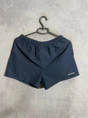 Pantalones Cortos Tenis Reebok Essentials Vintage Con Bolsillos Azul Mujer Talla 12 | M Foto 1 de 4