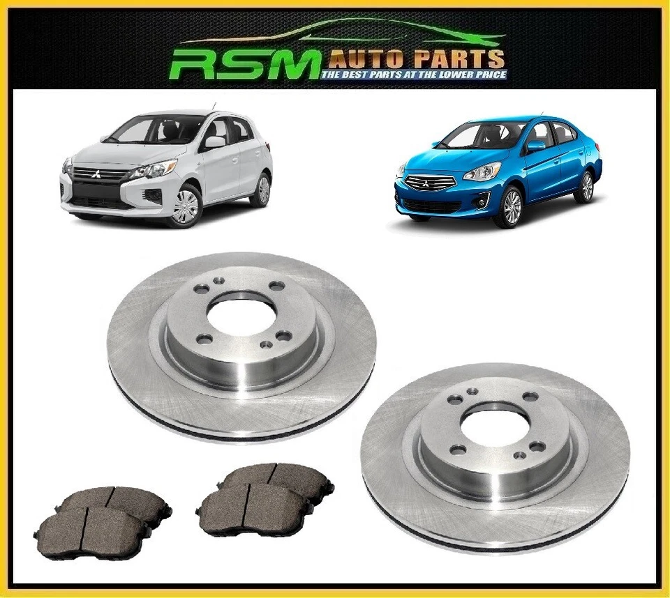 Juego de discos de freno delanteros y pastillas para escotilla Mirage G4 17-21 Mirage Foto 1 de 1