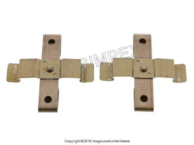 PORSCHE MACAN (2015-2018) Brake Pad Hardware Kit (Mounting Parts) FRONT GENUINE - Image 1 of 1