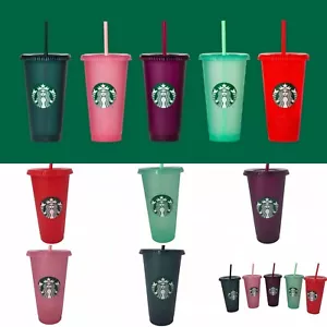 Starbucks 2020 Holiday Christmas Glitter tazas frías reutilizables 24 oz tú eliges 1 - Imagen 1 de 20