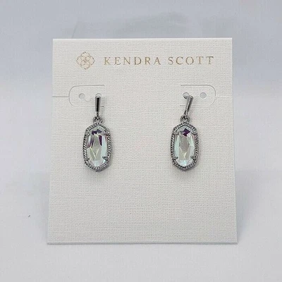 Nuevos pendientes colgantes de plata Kendra Scott Lee en vidrio dicroico Foto 1 de 4