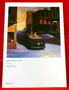 OMD/Orchestral Manoeuvres In The Dark Crush Album Art PICTURE / PRINT 7.5"x 5.5" - Bild 1 von 3