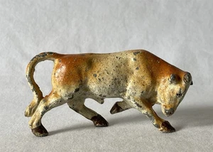 Vintage bemaltes Spielzeug Quiralu Wendal Wend-Al ? Bauernhof Bauernhof Rinder Kuh #35-262 - Bild 1 von 12