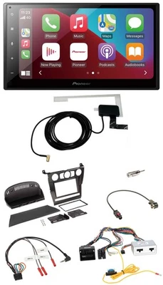 Pioneer USB Bluetooth DAB Lenkrad 2DIN Autoradio für BMW 5er 2007 E60 ohne iDriv - Bild 1 von 4