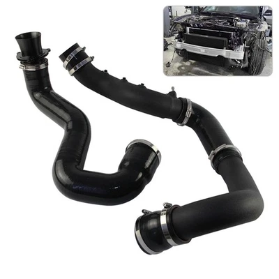 Intercooler Turbo Charge Pipe Kit For B8 A4 A5 Q5 A6 A7 MACAN 2.0TFSI Black - Изображение 1 из 4